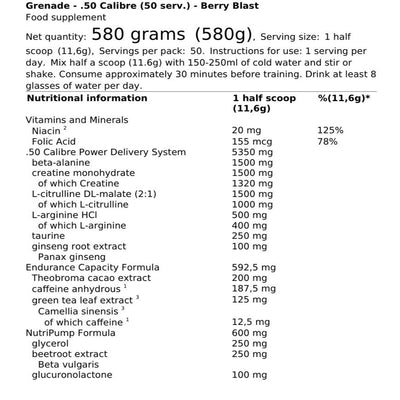 .50 Calibre (50 serv.)