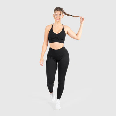 Leggings Solid Scrunch Black