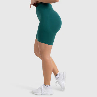 Shorts Maria Solid Scrunch Dark Green