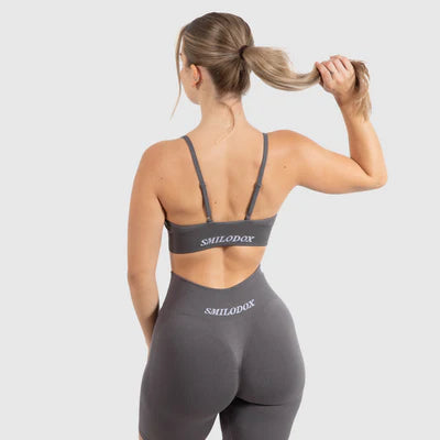 Sport BH Maria Solid Scrunch Anthracite