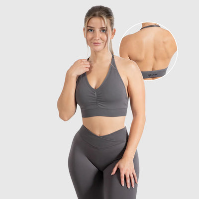 Sport BH Silvia Scrunch Anthracite