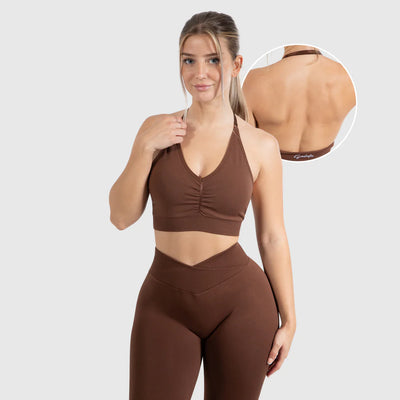 Sport BH Silvia Scrunch Brown