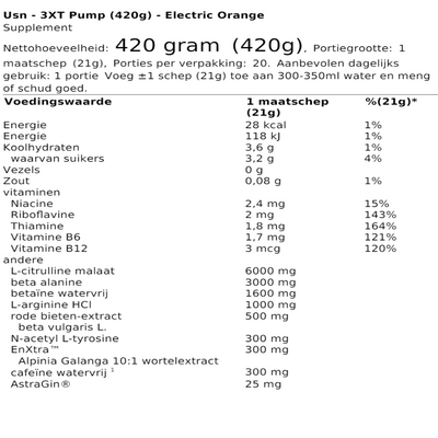 USN - 3XT Pump (420g)