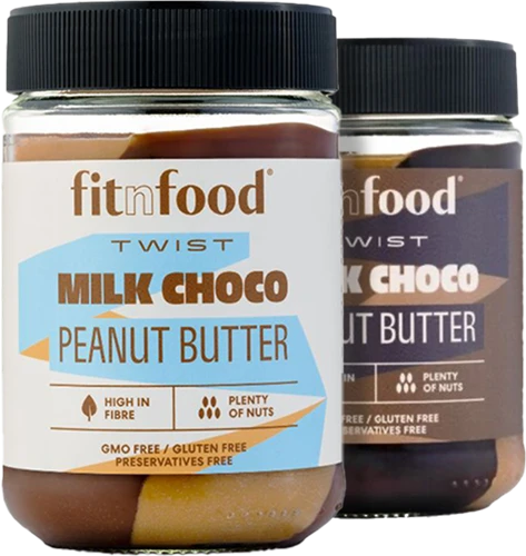 Fitnfood Twist Peanut Butter - 350G