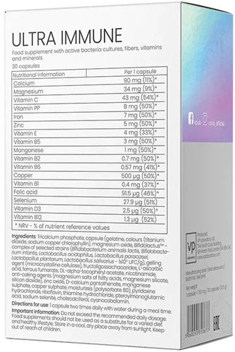 VPLab Ultra Immune - 30 caps