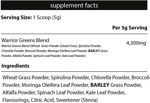 Warrior Greens - 150g