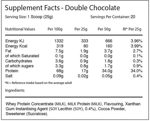 Warrior Whey Protein - 500g