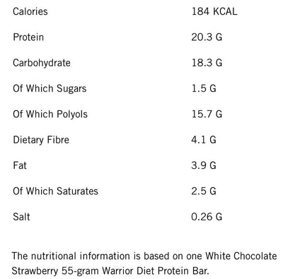 Warrior Diet Bar (12 x 55 gr)