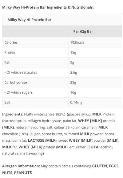 Milky Way Protein bar (12x50g)