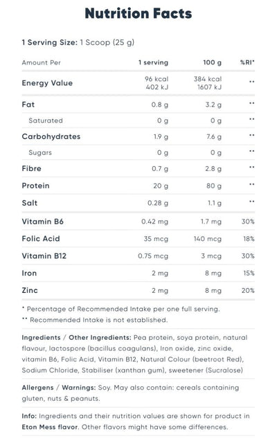 PHD Smart Protein Plant - 500gr