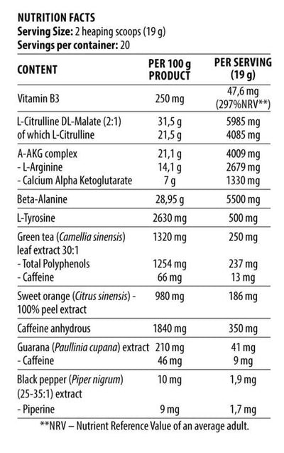 Dorian Yates Blood&Guts (380g)