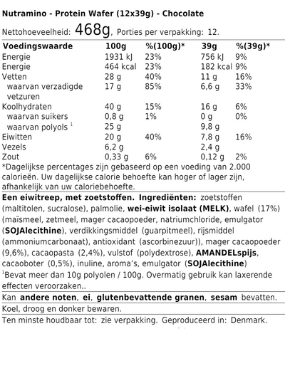 Protein Wafer (12x39g)