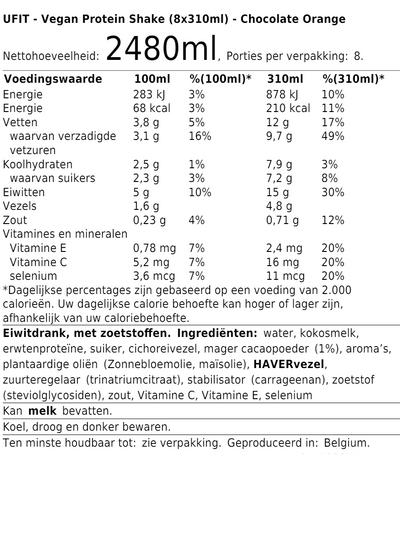 Vegan Protein Shake (8x310ml)