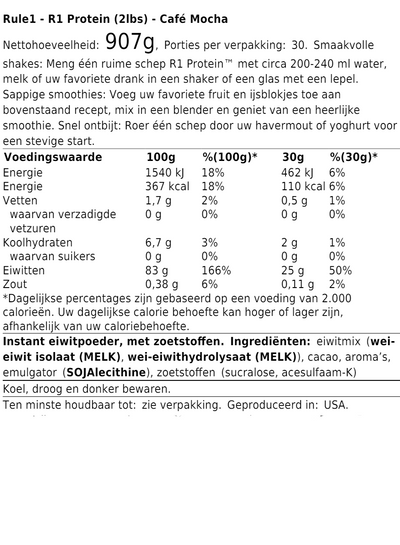 R1 Protein (2lbs)