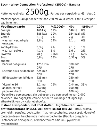 Whey Connection Professional (2500g)