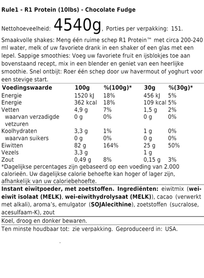 R1 Protein (10lbs)