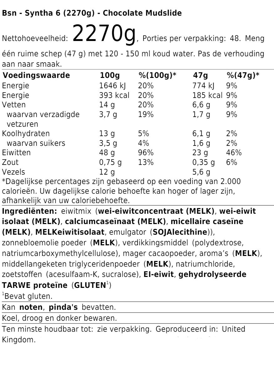 Syntha 6 (2270g)