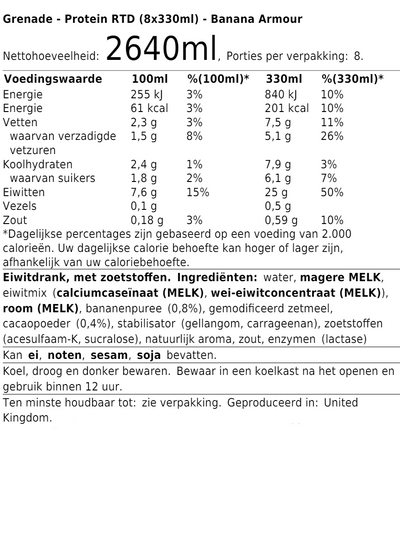 Protein RTD (8x330ml)