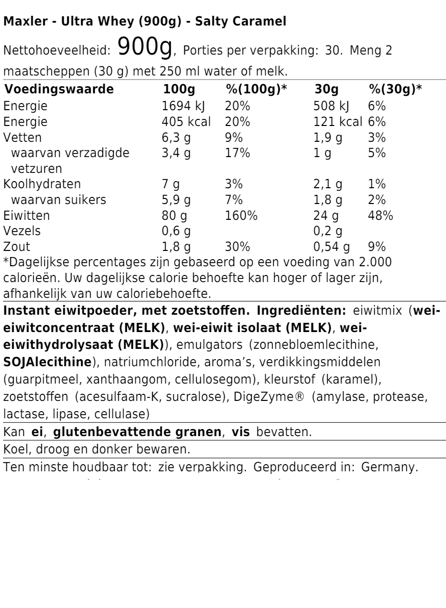 Ultra Whey (900g)