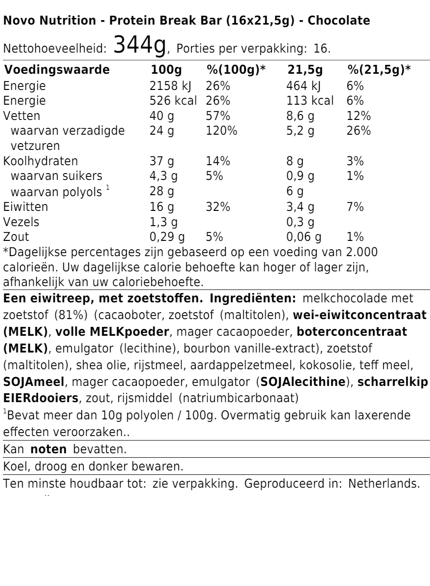 Protein Break Bar (16x21,5g)