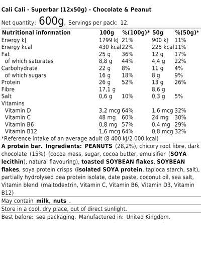 Superbar (12x50g)