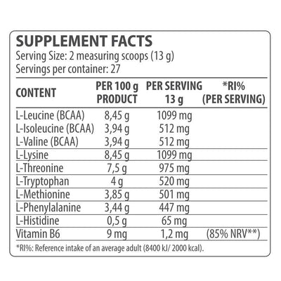 DY Nutrition HIT EAA Amino (360g)