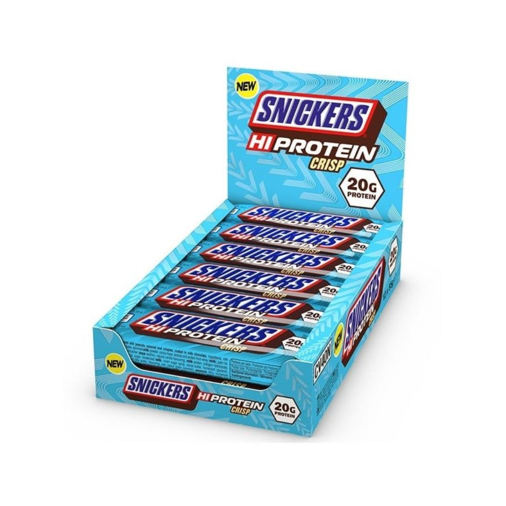 Snickers Protein Crisp Bar (12x55g)