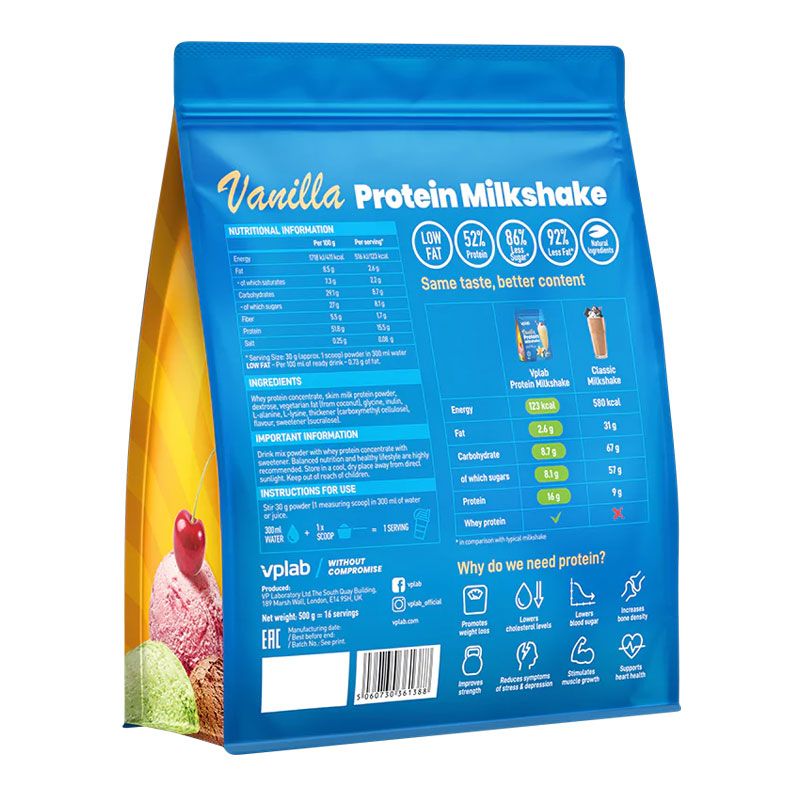 VPLabs Protein Milkshake (500 gr)